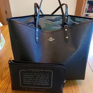 Reversible Coach tote